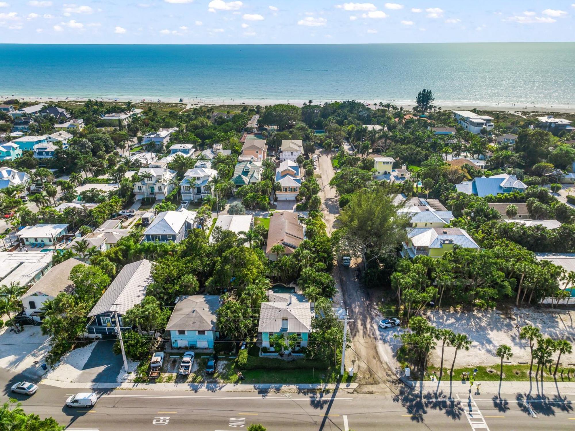 Sandy Pants - Designer Beach Chic Home Steps To Beach Backyard Oasis W Heated Pool Anna Maria Exterior foto